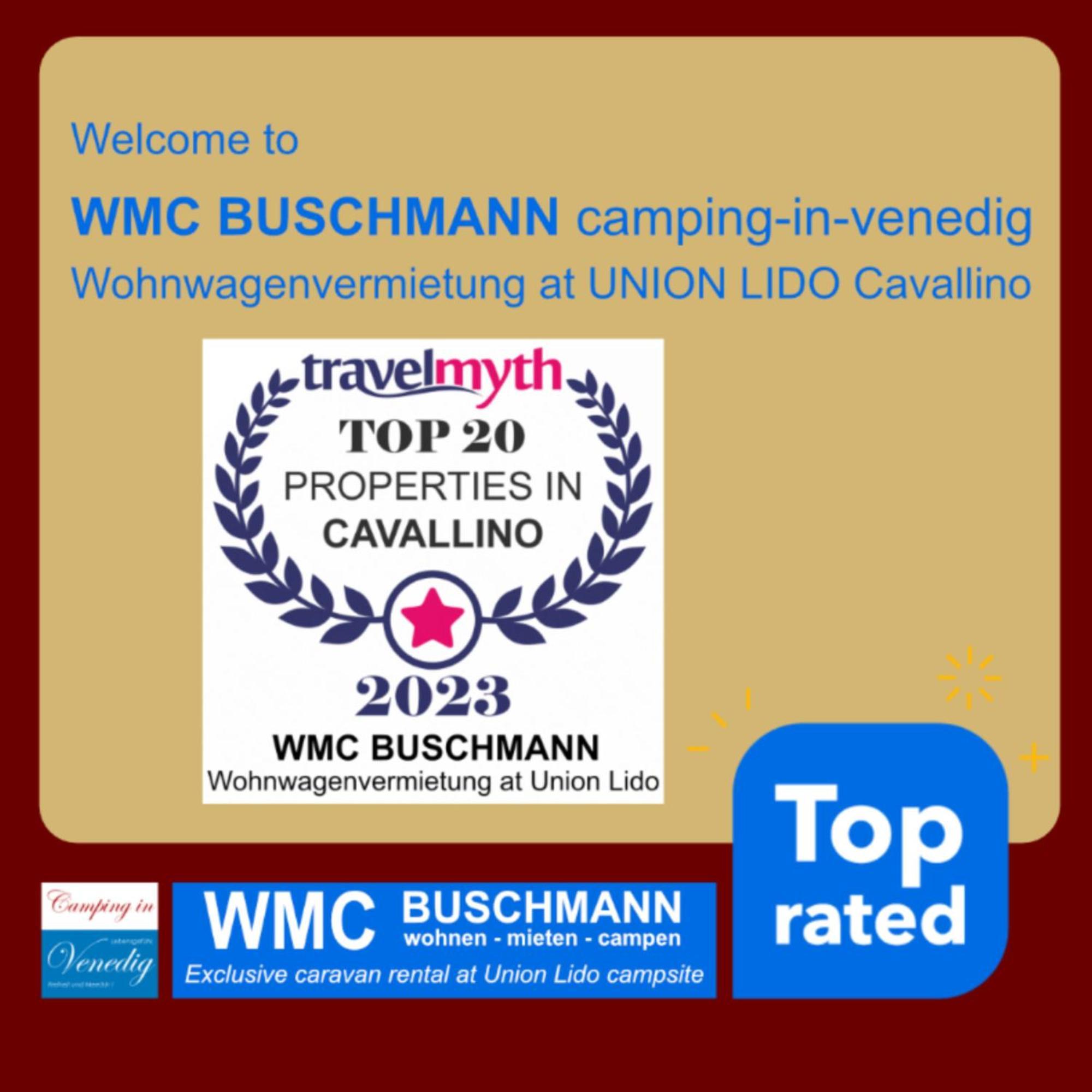 Wmc Buschmann Camping-In-Venedig Wohnwagenvermietung At Union Lido Cavallino Exterior foto